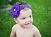 Ema Jane - Peony Flower Hair Clips with Crochet Headbands (12 + 12, 24 Set)