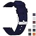 Watch Band, Quick Release Silicone Vetoo Watch Bands, Choose Color and Width 18mm, 20mm, 22mm, Rubber Replacement Band for Traditional & Smart Watch