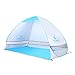 Amagoing Automatic Pop Up Beach Tent 3-4 Person Instant Tent Anti UV Sun Shelter for Outdoor Activities and Beach Traveling (Silver)