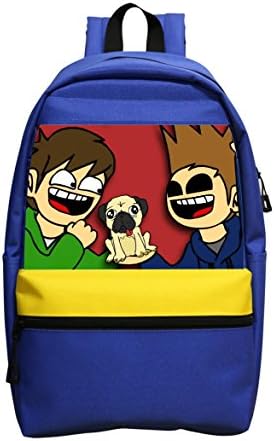 Shun6 Stylish Design Edd Tom Matt School Bag Backpack / Lightweight Shoulder Bag