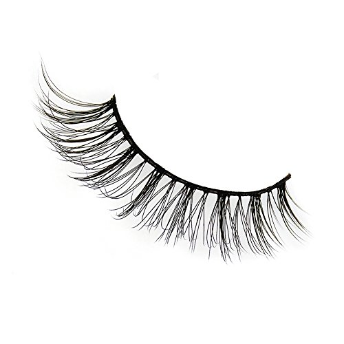 BEPHOLAN False Lashes 3 Pairs Reusable Handmade Fake Eyelashes House Of Lashes 3D Mink Eyelashes Soft Fake Eyelashes Natural Look for Makeup(xmz027)