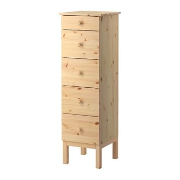 Ikea Tarva Chest Of 5 Drawers Pine 39 X 127 Cm Amazon Co Uk