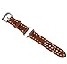 for Apple Watch Band, 42mm Premium Vintage Genuine Leather Strap Replacement Watchband with Secure Metal Clasp Buckle [with Adapter] for Apple iWatch Sport Edition (42mm Dark Brown)