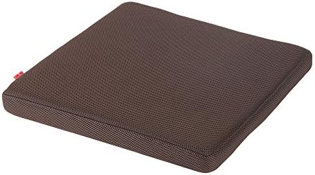 TanYoo Square Seat Cushion，Breathable Quick Support with Washable Foam for Office/Vehicles/Home/Wheelchair Brown 16x16 1PC