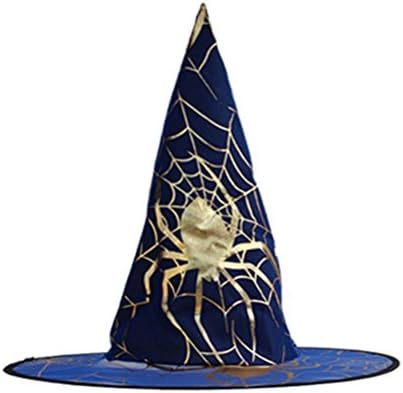 1Pcs Adult Womens Witch Hat For Halloween Costume Accessory (Sent at random) (A)