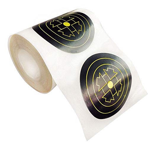Yuyangnengy Splatter Targets Stickers, 3 Inch Adhesive Reactive Targets - 250 Round Shooting Targets Pasters - Instantly See Your Shots Burst Upon Impact! (250 Per Roll)