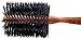 Spornette Italian Rounder 3 Inch Hair Brush (#955-XL) - Round Double Density Boar Bristle Brush With Wooden Handle For Blow Drying, Styling, Volumizing, Straightening And Curling Medium To Long Hair