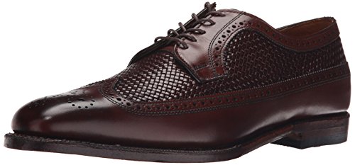 Allen Edmonds Men's Leiden Oxford, Dark Chili Weave, 13 D US