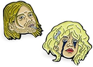 Sad Truth Supply Kurt & Courtney Enamel Lapel Pin Pack
