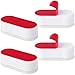 Onwon 4 Pieces Toilet Seat Bumpers with Strong Adhesive - Provide a Great Buffering and Protect your Toilet Seat Well - Universal Replacement Seat Bumper Kit