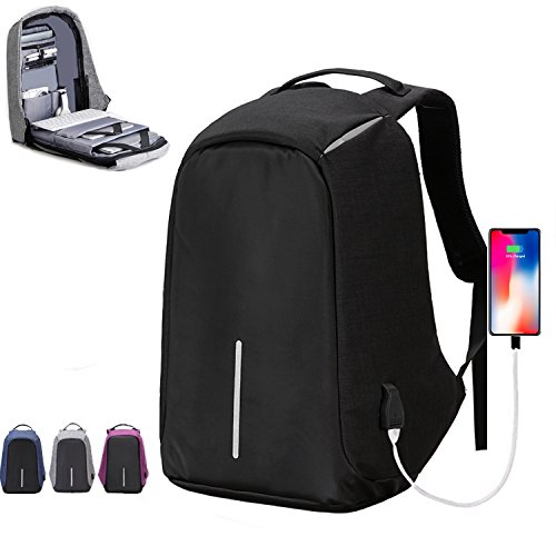 Halova travel backpack, anti-theft laptop backpack with…