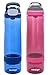Contigo Autoseal Cortland + Infuser Bottle Set, 26 Oz, Monaco/Very Berry