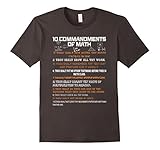 10 Commandments Of Math T-Shirt