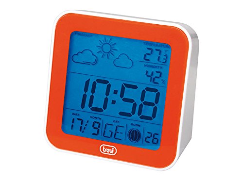 title=TREVI ME-3105 Stazione Metereologica (Sveglia Digitale, Previsioni Del Tempo,