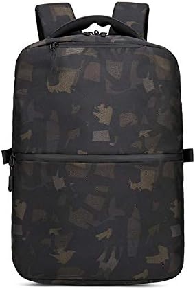 Hadishi Men's Backpack Waterproof Anti Theft Password Lock Backpack Men's Oxford Usb Charging Business Computer Backbag Youth Travel Packbag