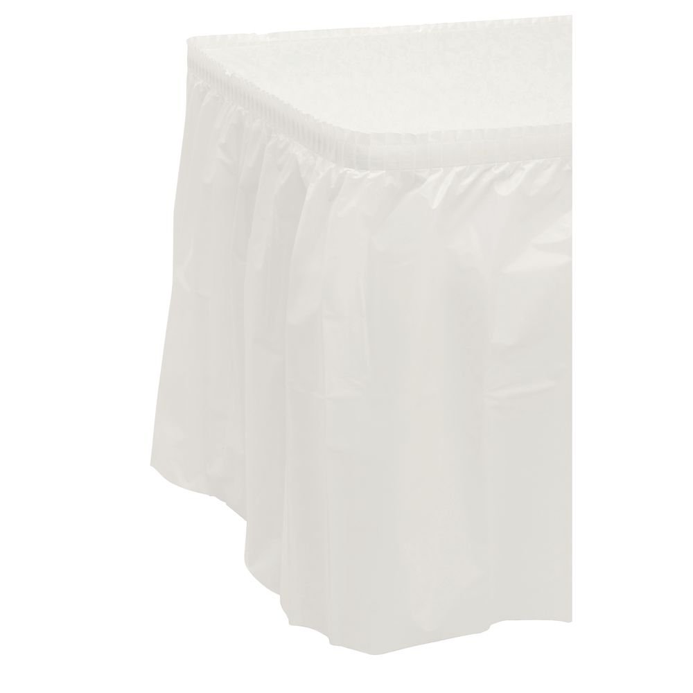 White Table Skirt Industrial & Scientific