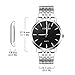 Womens Watches,Couple Silver Stainless Steel Quartz Waterproof Watch for Men/Women,Ladies Female Fashion Dress Business Casual Couple Wrist Watches (Women Watch)