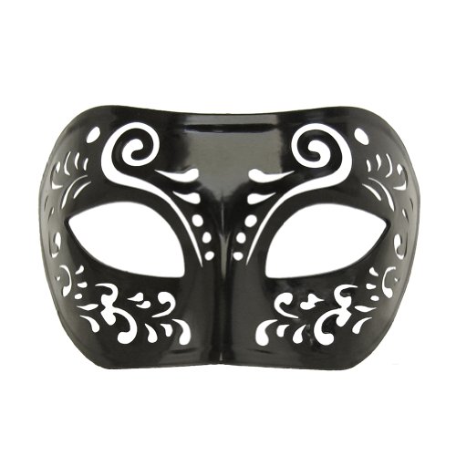 Dream Tale Black Venetian Masquerade Mask ~ Mardi Gras Prom Party (STC12923)
