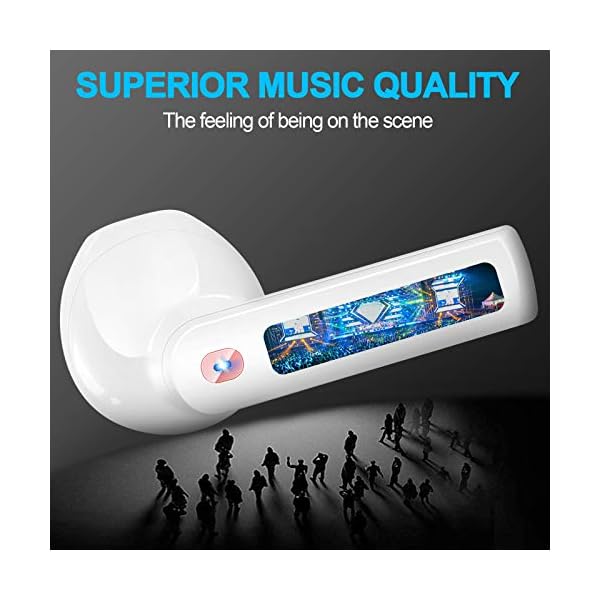 Wireless-Earbuds-yobola-Wireless-Headphones-IPX5-Waterproof-Wireless-Earphones-Touch-Control-Bluetooth-51-Earbuds-25-Hrs-with-USB-C-Charging-with-RunningFitness yobola Wireless Earbuds, Wireless Headphones, IPX5 Waterproof Wireless Earphones Touch Control, Bluetooth 5.1 Earbuds…