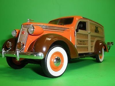 1937 Studebaker Woody Die Cast Metal Replica Trust Worthy By 2004 Crown Premiums