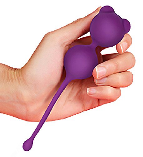 Beauty Molly Silicone kegel exerciser Bladder Control Pelvic Floor Muscles Vaginal Exercise Vagina Tightening Vaginal Training Ball Kit for Women 2 Piece Set, 3.42 Ounce - Thumbnail 5