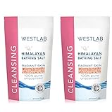 Westlab's Himalayan Salt Pink Bathing Salt - 2 x 2.2lb Resealable Bag
