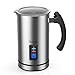 iTeknic Milk Frother, Electric Milk Steamer Stainless Steel, Automatic Foam Maker For Coffee, Latte, Cappuccino, Milk Foamer Warmer with Strix Temperature Controls, FDA Approved, Silent Operation