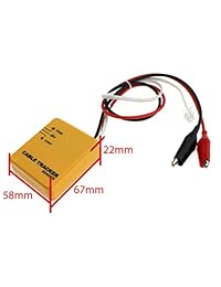 Cable Finder Generador de tonos Sonda trazador Wire Tracker Red Tester Kit
