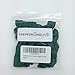 PEPPERLONELY Brand 20PC No Crease Elastic Hair Ties - Forest Green