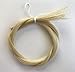 Luckele MI&VI Mongolian Horse Hair for Violin, Viola Bows - Unbleached, White 29.5