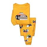Dreamaxhp Truck Sleepwear Little Boys Cotton Pajama Set T Shirt & Pant Size 4T