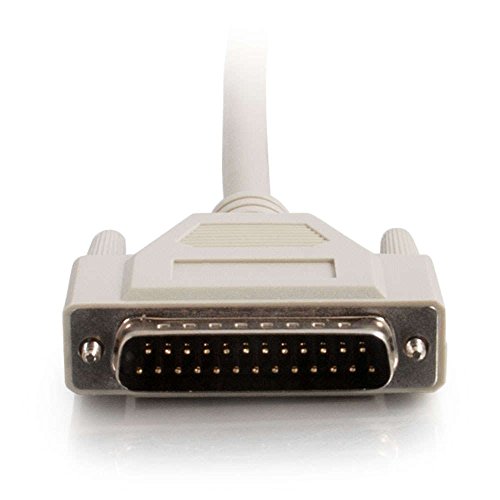 AYA 25Ft (25 Feet) DB25 Male to Centronics 36 Male Parallel Printer Cable