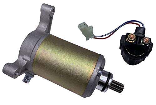 Hity Motor Starter & Relay Solenoid Fits YAMAHA WARRIOR 350 YFM350 1987-2004 MOTO-4 350 YFM350 1987-1995 KODIAK 400 YFM400 1993-1998 TERRA PRO 350 YFP350U 1988 BIG BEAR 350 YFM350U 2X4 1996-1999 ATV