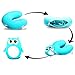Niuniu Daddy Travel Neck Pillow,U-Shaped Soft Animal Pillow,owl