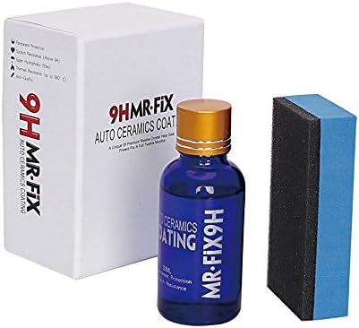 Brillife 30ML High Gloss 9H Hardness Auto Ceramic Car Coating Kit Paint Sealant Protection, Anti-Scratch Exterior Care Paint Sealers Sealant Protectants (3Pcs)