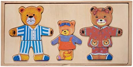 melissa and doug bear dress up puzzle
