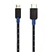 Cable Matters Braided USB C to Micro USB Cable - 6.6ft, [3A/15W Charging, 480Mbps Data] MicroUSB to USBC Cable, Micro-B 2.0 Cord for Game Controller, Camera, GPS, Dash Cam, and More, Black