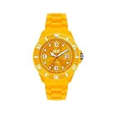 Ice-Watch SI.GL.B.S Unisex Sili Winter Goldleaf Dial Yellow Silicon Watch