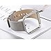 For Fitbit Blaze Bands, bayite Accessory Leather Wristband for Fitbit Blaze Smart Watch, Small, Grey with Frame
