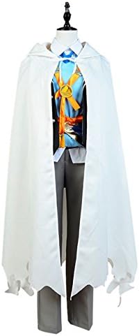 COSTHAT Touken Ranbu Yamanbagiri Kunihiro Coat Suit Cosplay Costume Battle Uniform Cape
