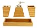 KOVOT Elegant and Stylish Bamboo Bathroom Set