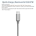 Onite Durable Braided USB Type C Charger Cord for New MacBook Pro 13 15 inch, Google Chromebook, Pixel XL, Nexus 5X 6P, Lenovo Yoga 910 720, HP Spectre 360, EliteX2, Nintendo Switch (6.6FT, Gray)