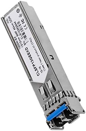 Elenxs GLC-LH-SM Compatible 1.25G 10KM Gigabit Transceiver Module 1310nm SFP Long Optical Single Mode