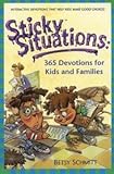 Hardcover Sticky Situations: 365 Devotions for Kids and Families Book