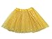 Rush Dance Ballerina Girls Dress-Up Sparkling Stars Sequins Costume Recital Tutu (Kids (2-8 Years Old), Yellow)