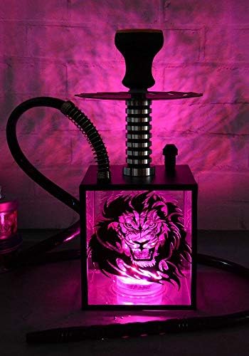 水タバコ 水パイプ 7色のledライト付き 本格 アクリルシーシャ セット Shisha Hookah 水タバコ 水パイプ 7色のledライト付き 本格 アクリルシーシャ セット Shisha Hookah