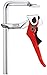 Bessey GSH20 Lever Clamp Classix Gsh 7.87In/3.94In, Silver/Red