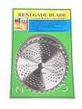 Renegade Blade 2pk- 8"-32t/80t - Combo 2 Blade Pack - (1) Brush & Brambles & (1) Multi-Use Brush Specialty GS1 Barcoded Shelf Hanging Blister Pack- Carbide Brush Cutter Blades, 203mm Dia.