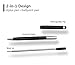 Stylus , DHTS 12 Pcs 2 in 1 Universal Touch Screens Stylus Pen & Ballpoint Pen for Universal Touch Screens Devices, iPhone 6 Plus, iPad, Tablets, Samsung Galaxy, 5 Color 15 pcs.