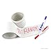 Dry Erase Tape / Whiteboard Style (3” x 25’ 2-pack / 50 feet total); Self-Adhesive Roll Great for Classroom, Crafts, Banners, Signs, & More (Blank)